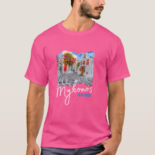 T-shirt Mykonos Grèce Mykonos