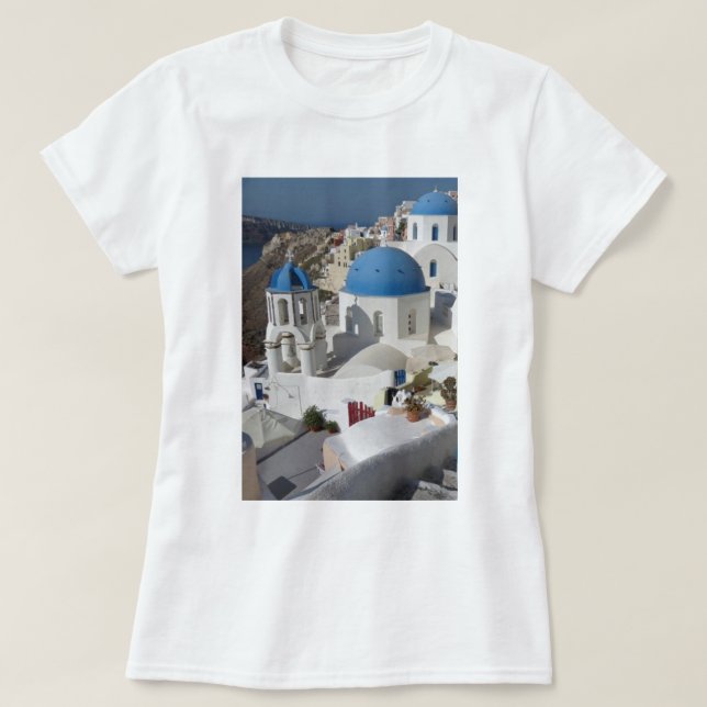 T-shirt Mykonos Grèce Travel (Design devant)