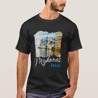 T-shirt Mykonos Souvenir Mykonos Grèce Mykonos
