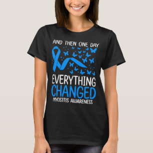 T-shirt Myosite Warrior Ribbon Fighter Myositis Awareness