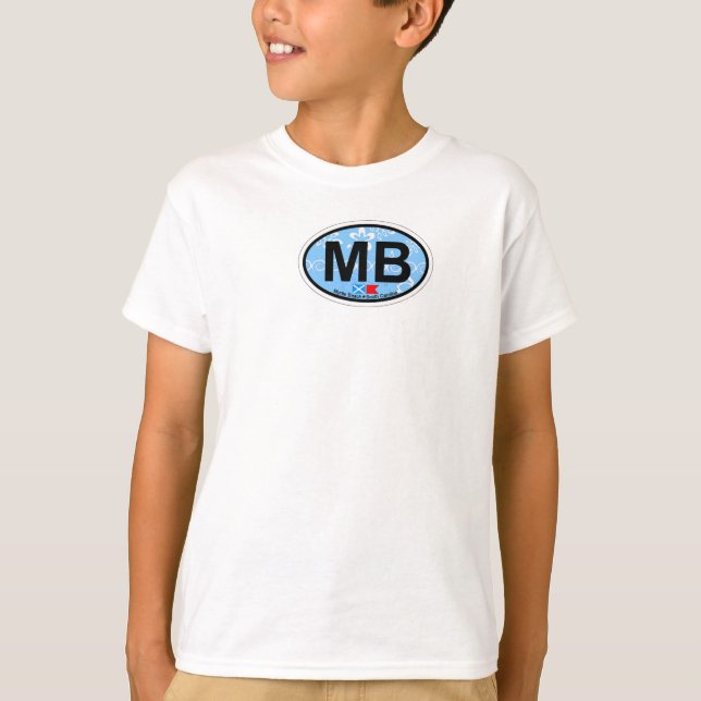 T-shirt Myrtle Beach. (Devant)