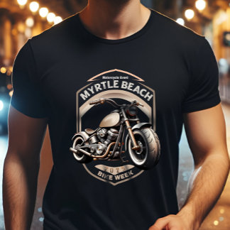 T-shirt Myrtle Beach Bike Week Printemps 2025