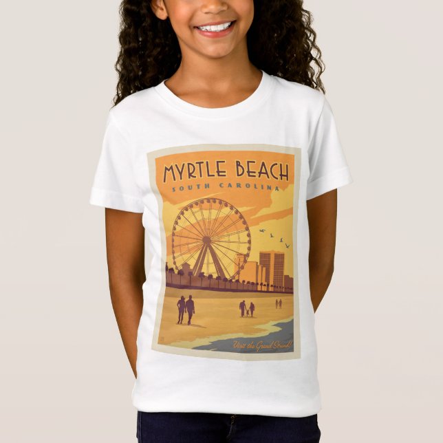 T-Shirt Myrtle Beach | Caroline du Sud (Devant)