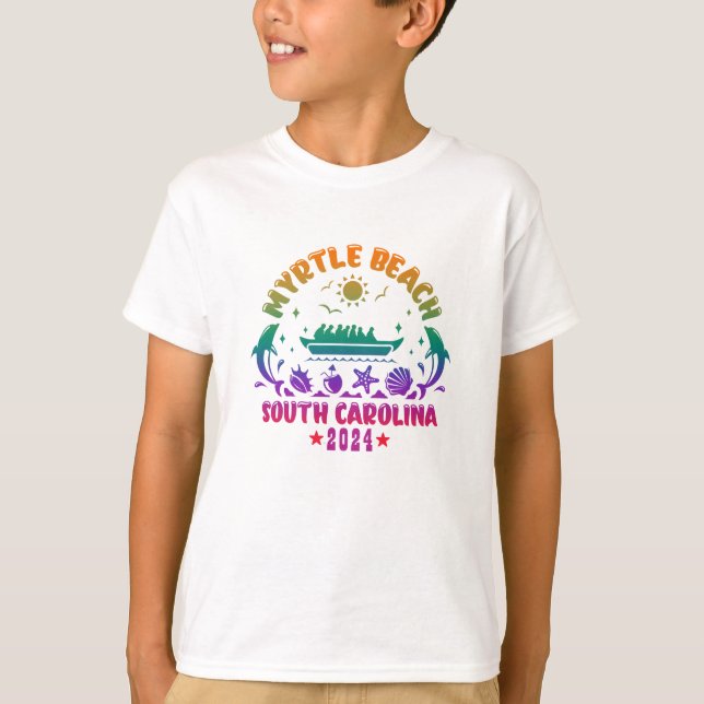 T-shirt Myrtle Beach Magic - South Carolina Adventures (Devant)
