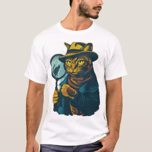 T-shirt Mystère du chat détective