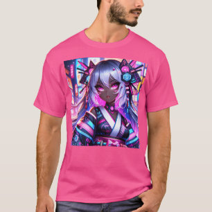 T-shirt Mystère magenta