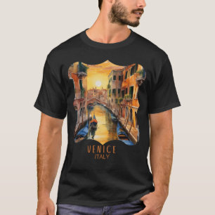 T-shirt Mystérieusement beau coucher de soleil à Venise