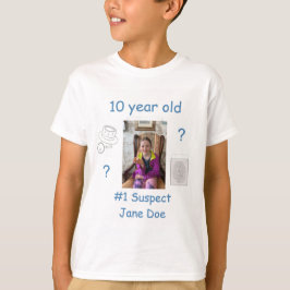 T-shirt Mystery Crime Résoudre la Commission des preuves A