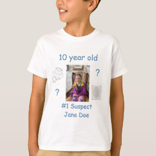 T-shirt Mystery Crime Résoudre la Commission des preuves A