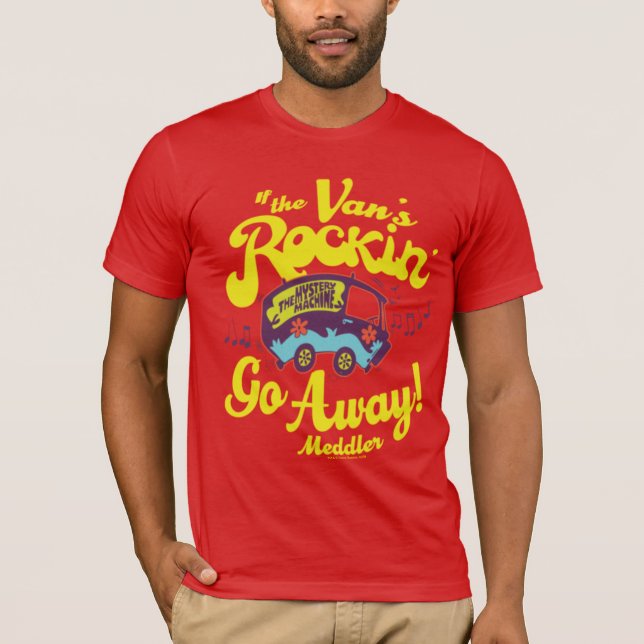T-shirt Mystery Machine "Si le Rockin du Van'..." (Devant)