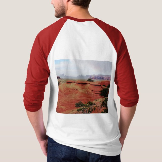 T-shirt Mystery Valley Sud-Ouest 3/4 Sleeve Raglan Chemise (Dos)
