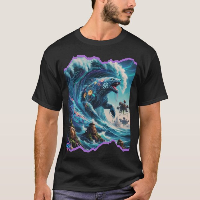 T-shirt Mystic H2O Neptunes Design Beast (Devant)