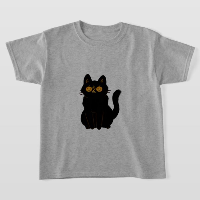 T-shirt Mystic Meow Halloween Tee (Édition Enfants) (Poser)