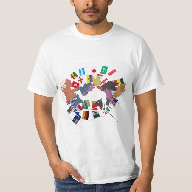 T-shirt Mystic Millie Camel (Devant)