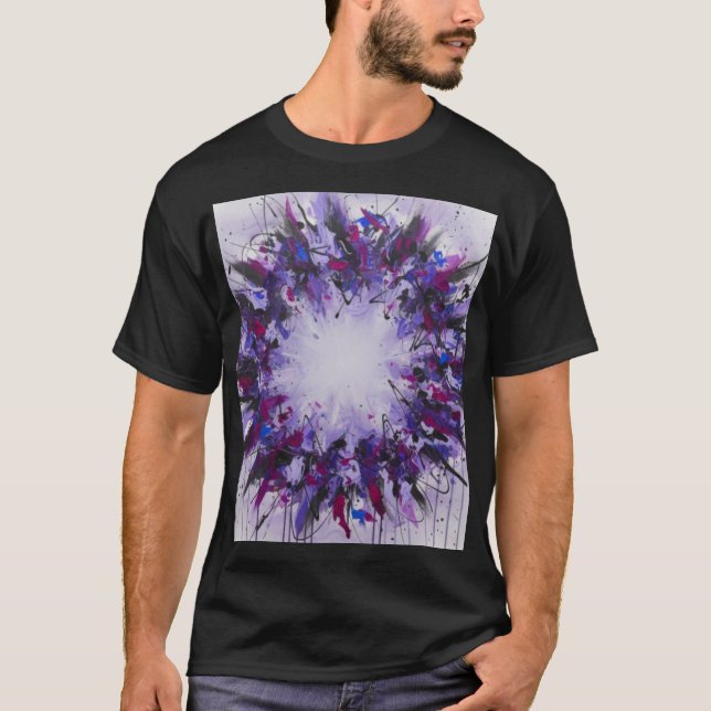 T-shirt Mystic Orbit-Vortex of colors (Devant)