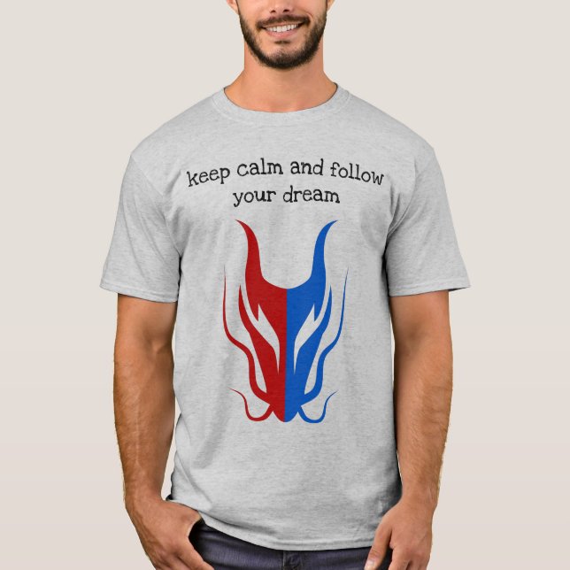 T-shirt Mystical Dragoon Fantasy (Devant)