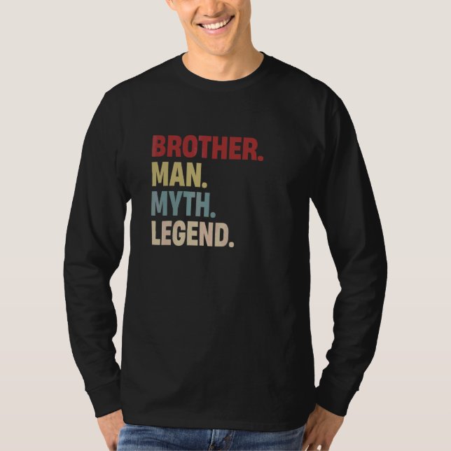 T-shirt Mythe de l'homme frère Légende Père père pour homm (Devant)