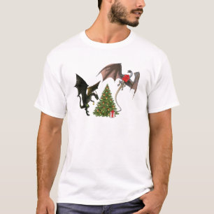 T-shirt Mythe du dragon de Noël