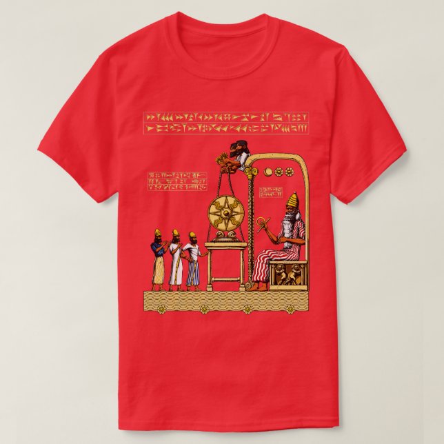T-shirt Mythologie Ancienne Anunnaki (Design devant)