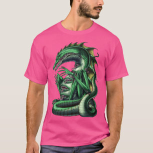 T-shirt Mythologie aztèque Créature Cipactli
