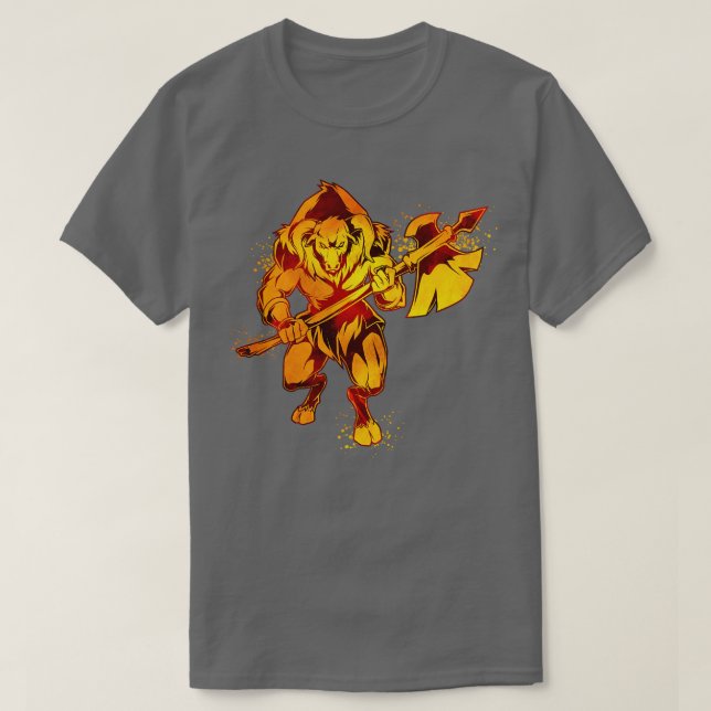 T-shirt Mythologie grecque Minotaur (Design devant)