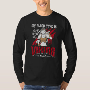 T-shirt Mythologie Viking Boire pour Guerrier Viking