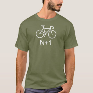 T-shirt N+1 vélo