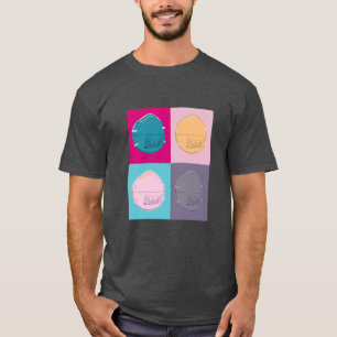 T-shirt N-95 Masques Pop Art Style