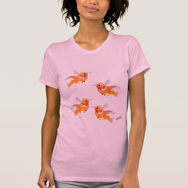 T - Shirt: N America Humming Bird's T-Shirt (Vorderseite)