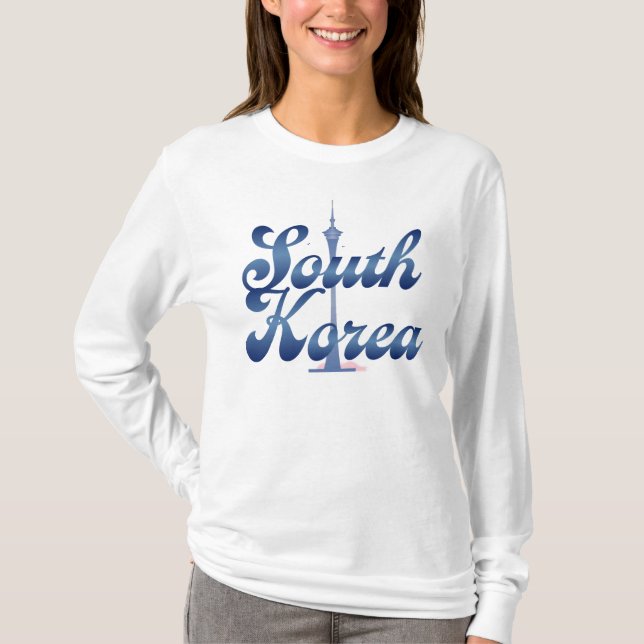 T-shirt N Tour de Séoul Corée du Sud (Devant)