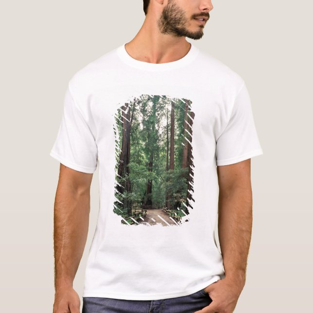 T-shirt NA, États-Unis, Californie, Comté de Marin, Muir W (Devant)