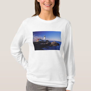 T-shirt NA, États-Unis, Maine. Phare de Portland Head.