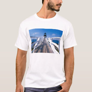 T-shirt NA, États-Unis, Maine, Port Clyde. Marshall Point