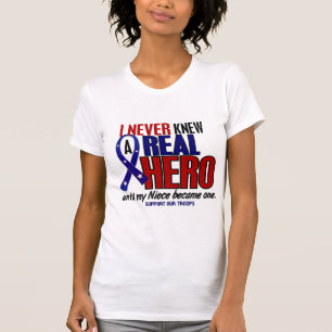 T-shirt N'a jamais connu une nièce du héros 2 (soutenez