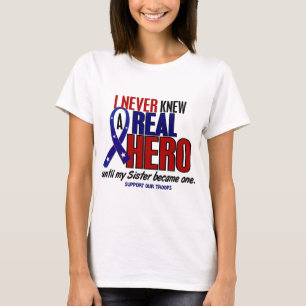 T-shirt N'a jamais connu une soeur du héros 2 (soutenez
