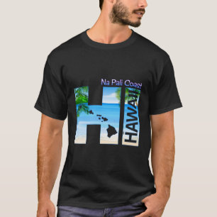 T-shirt Na Pali Coast Hi Hawaii Aloha State Vacances