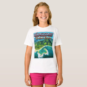 T-SHIRT NA PALI CÔTE - KAUAI ISLAND - HAWAII USA