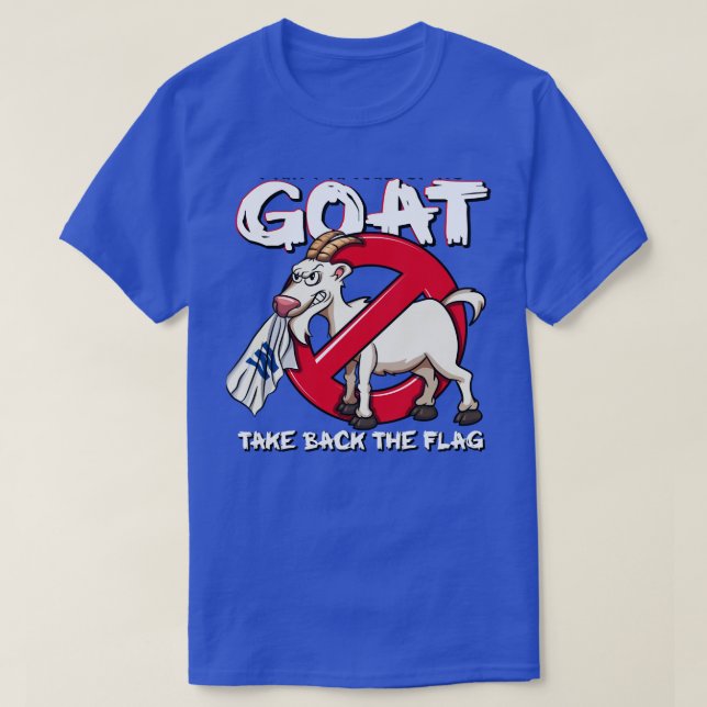 T-shirt N'a pas peur sans chemise de chèvre. Cassez la (Design devant)