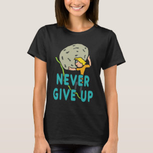 T-shirt N'abandonne jamais