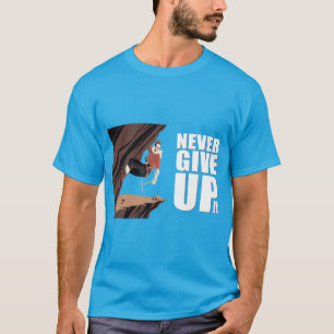 T-shirt N'Abandonne Jamais ! Escalade rock