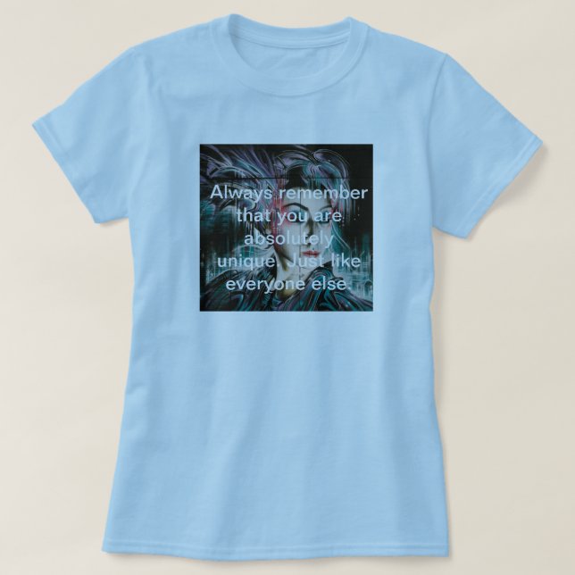 T-shirt N'abandonnez jamais (Design devant)