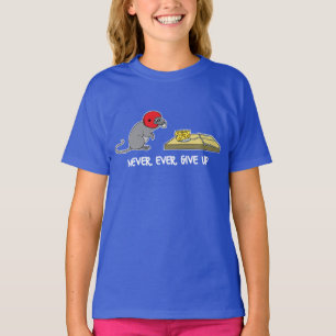 T-shirt N'abandonnez jamais
