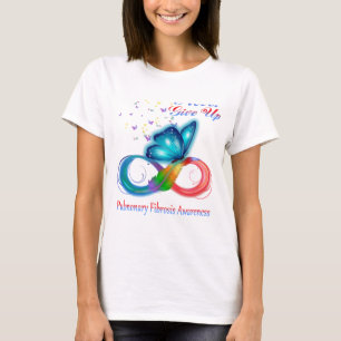 T-shirt N'abandonnez jamais la sensibilisation à la fibro