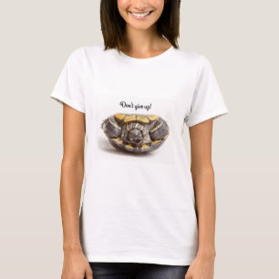 T-shirt N'abandonnez pas les encouragements envers la tort