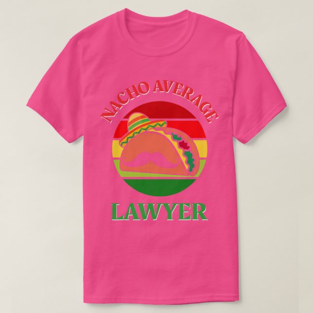T-shirt Nacho Avocat moyen Cinco de Mayo Drôle Mention lég (Design devant)