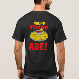 T-shirt Nacho Moyen Abel Nachos Nom Tortilla Surnom