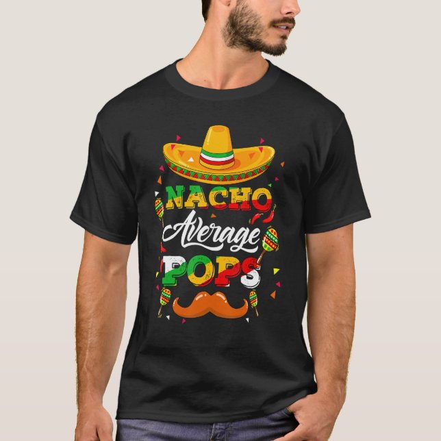 T-shirt Nacho Moyen Pops Conseiller Cinco De Mayo Funny 1 (Devant)