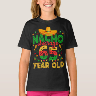 T-shirt Nacho Moyenne 65 ans Cinco de Mayo fille