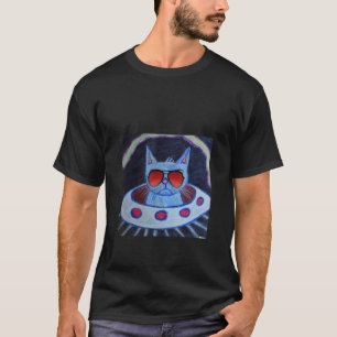 T-shirt Nacho Moyenne Patriotique Annoyed Space Chat Sungl