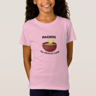 T-Shirt Nachos, La Salade Mexicaine - Girls Jersey T-S